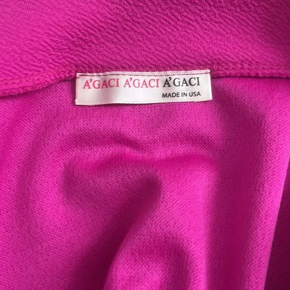 Hot Pink Pencil Skirt - Picture 3 of 3